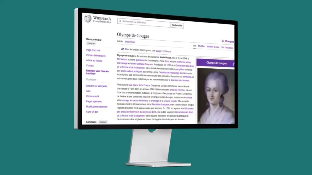 comment avoir sa page wikipédia