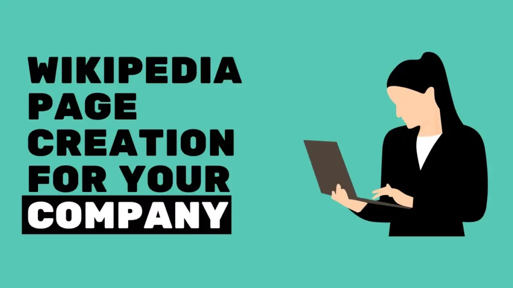 how to create a wikipedia page for your company