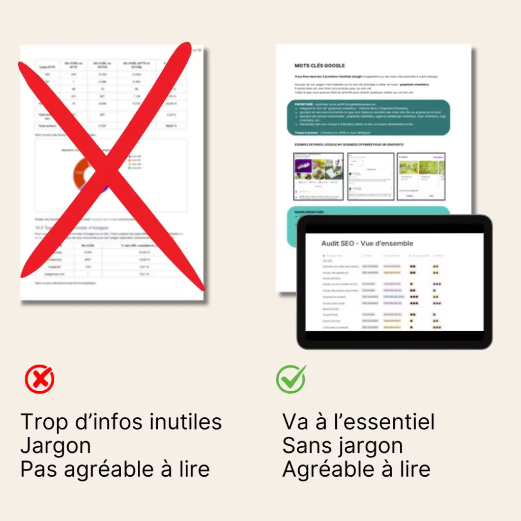 exemple d'audit seo