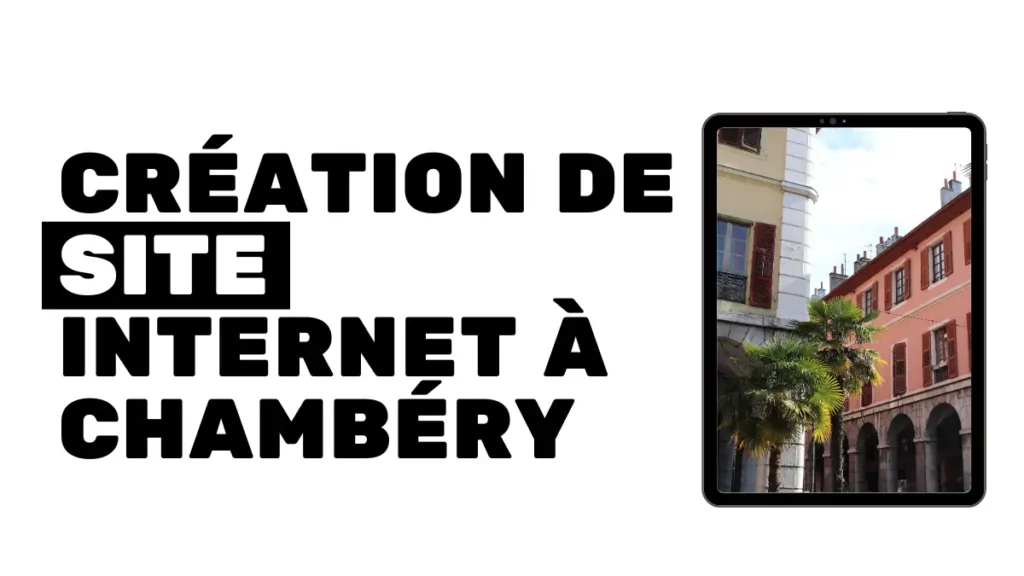 création de site internet à chambéry