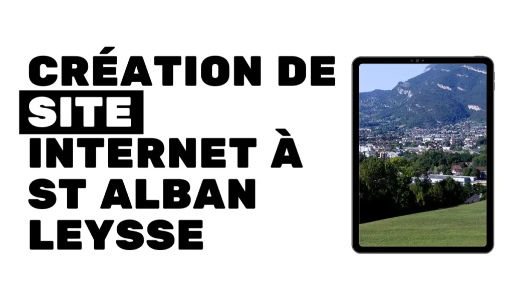 création site internet à saint alban leysse en savoie