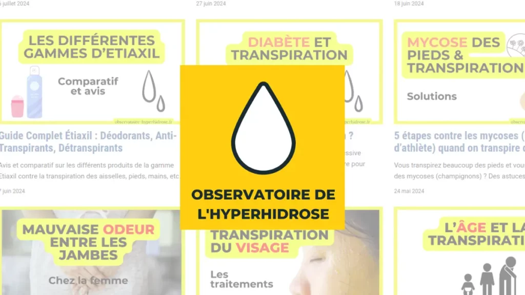 référencement naturel du média en ligne dédié à l'hyperhidrose, acquisition et gestion de trafic pour optimiser la conversion