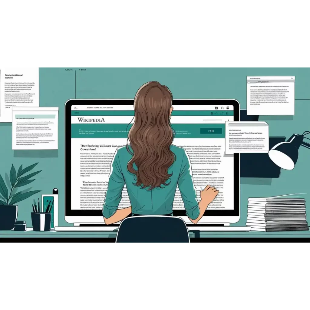 comment modifiier une page wikipédia, prestation de service