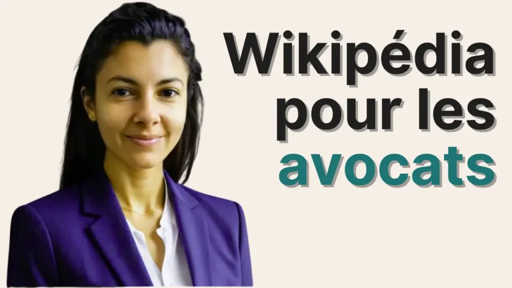 comment créer un article, une page wikipédia pour un avocat