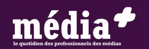 logo du média + le quotidien des professionnels des médias qui parle du livre sur wikipédia