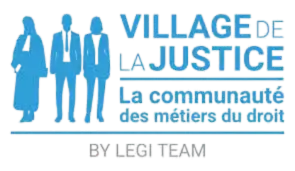 logo du média village de a justice qui renvoit vers un article sur wikipédia pour les avocats écrit par nelly darbois