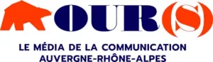 logo média ours communication auvergne rhone aloes